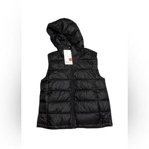 Athleta AIRE PUFFER VEST Women’s XS Black